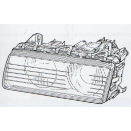 PROIETT.BMW SERIE 3 91-94 DX